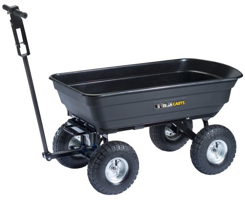 Tricam GOR200B-T Gorilla Carts 600-Pounds Capacity Dumping Cart