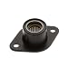 Spyraflo BFM-375-N Self-Aligning, Needle-Roller Bearing With 2-Bolt Hole, 3/8" Inner-Diameter Steel Flange