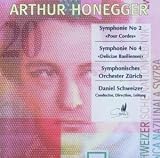 Arthur Honegger: Sinfonien Nr.2 & 4
