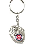 Chicago Cubs - MLB Silver Baseball Glove Keychain