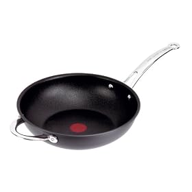 Tefal Jamie Oliver Professional Series Hard Anodized Stir Fry Pan, 30 cm