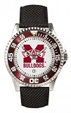 Mississippi State Bulldogs Competitor Leather Mens NCAA Watch