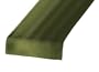 Tag Two-Tone Herringbone Cotton Table Runner, Olive Green