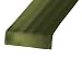 Tag Two-Tone Herringbone Cotton Table Runner, Olive Green-visli Cheap Deals