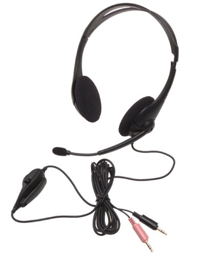 Labtec Axis-502 Deluxe Stereo Headset with Boom Microphone