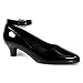 Pleaser Shoes Women's FAB-431W 2" Block Heel Ankle Strap Pump Available in 3 Colors