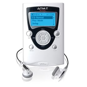 ATMT STORM 20GB MP3 Player - White