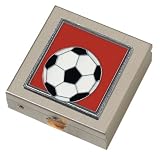 Red Soccer Small Vitamin Case