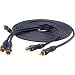 Phoenix Gold RCA Cable 6 Meter with 1 RCA Female to 2 RCA Male Y - Adaptor