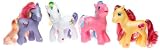 My Little Pony 4 pack Exclusive ' Cotton Candy, Finger Paints, Rainbow Swirl & Candy Apple