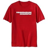 T-Shirt Red  Trinidadian Grandpa!  Trinidad And Tobago Country
