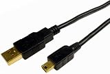 Cables Unlimited 2-Meter USB 2.0 Gold Connector Mini5 Cable