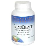 Planetary Herbals MenoChange Cimicifuga-Vitex Compound, 865 mg, 100 Tablets