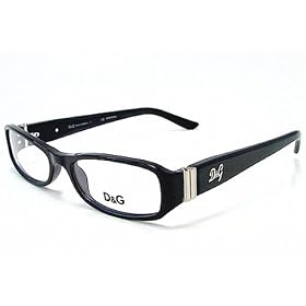DOLCE and GABBANA D&G 1153 Black 501 Optical Frame Eyeglasses