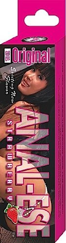 Strawberry Flavored Anal Desensitizing Lubricant - 1.5 oz
