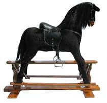 Rocking Horse "Beauty" Large Black 107cm