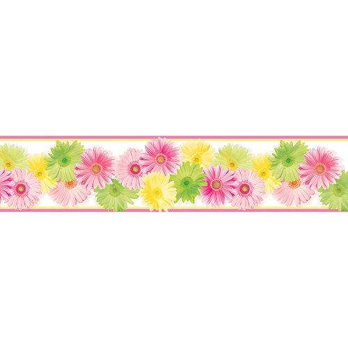 apple wallpaper border. Daisy Chain Wall Border