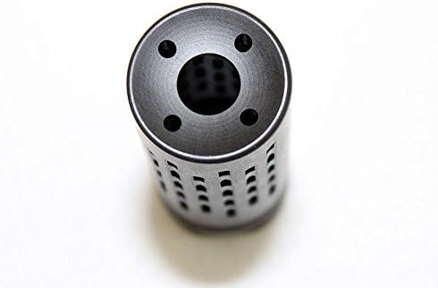 BattleComp AKBC 7.62 Muzzle Brake 14x1 LH Black Oxide 7.62x39 Rifles Threaded