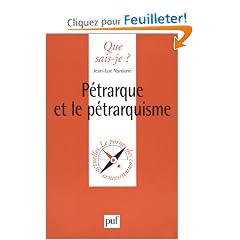P�trarque et le P�trarquisme