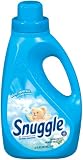 Snuggle Ultra Liquid Fabric Softener, Blue Splash with Cuddle Up Scent, Case Pack, Six - 40 Ounce Bottles (240 Loads)