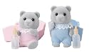 Sylvanian Families Grey Bear Baby