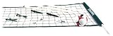 Spalding 14147 Spalding Pro Serve Volleyball Set