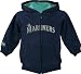 Seattle Mariners Youth Genuine Collection Full Zip Hooded Sweatshirt - Small (8)