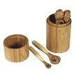 Island Bamboo Measuring Spoon and Cup Set, 7-Piece