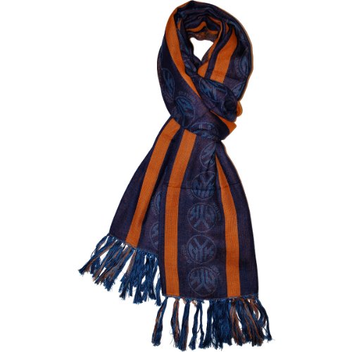 NBA New York Knicks Scarf (Navy/Orange)