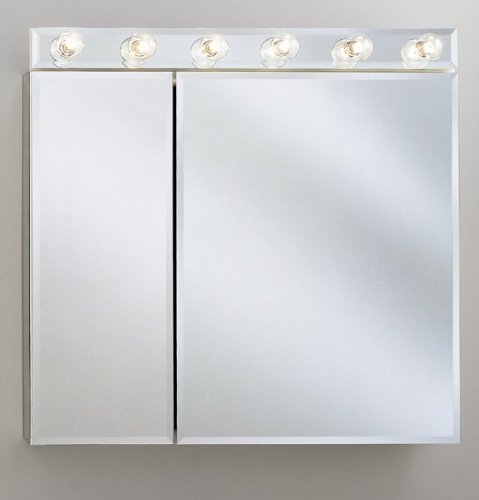 Robern CDL30TS Bathroom Light Silver