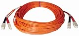 Tripp Lite N506-03M Multimode Duplex 50/125 Fiber Optic Patch Cable SC/SC - 3M (10ft)