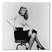Barbara Stanwyck B&W Box Canvas Print Gallery Wrapped (Double Indemnity)