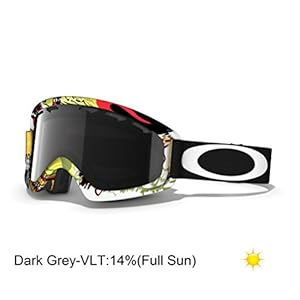 Oakley O2 XS Monster Ski Goggles, Mountain Red/Dark Grey