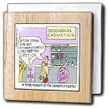 Do A Chicken Have Lipstick - 6 Inch Tile Napkin Holder