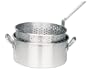 Bayou Classic 1201 10-Qt. Aluminum Fry Pot with Basket - No Lid