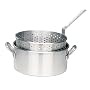 Bayou Classic 1201 10-Qt. Aluminum Fry Pot with Basket - No Lid