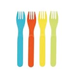 Ciroa Miniamo Brights Set of 4 Assorted Coloured Forks in a Acetate Pack