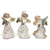Porcelain Angel Musician T Lite Holders