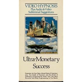 Video Hypnosis with Subliminals: Ultra Monetary Success [VHS]