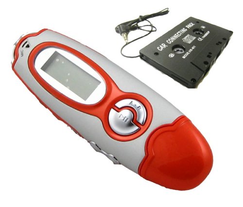 Childrens Toyshop  Electronics : 256MB Techsplosion Storm MP3 Player with FM Radio & In Car Cassette Adapter