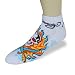 Ed Hardy Men's Socks White Low Cut Skull 1pair