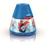 Philips 717694048 Disney Spider-Man 2-in-1 Projector and Night Light, Blue