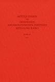 Mitteilungen des Deutschen Arch&auml;ologischen Instituts, Abteilung Kairo, Bd.57, 2001 (Mitteilungen Des Deutschen Archaologischen Instituts - Abteil) - 