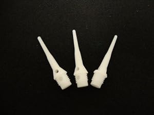 White Dart Tips Soft 2BA 3/16