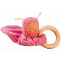 Käthe Kruse 74176 Rainbow Baby Pink Grabbing Ring Doll