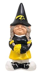 NCAA Iowa Hawkeyes Cheerleader Garden Gnome [Sports]