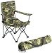 Deluxe Woodland Camo Folding Arm Chair