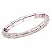 Kabbalah Bangle Sterling Silver Clear Resin and Authentic Red String Bangle