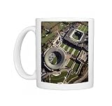 Aerial image of Centre Court and Number 1 Court, All-England Club (All England Photo Mugs