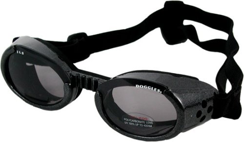 Doggles ILS XSmall -Black / Smoke Lens